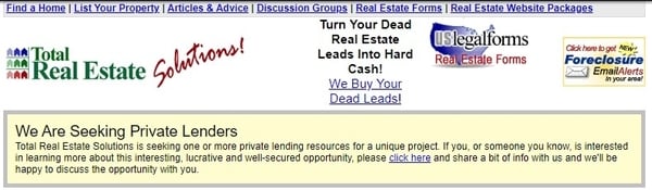 totalrealestatesolutions.com preview