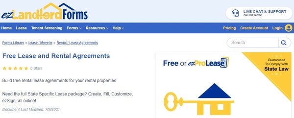 ezlandlordforms.com preview